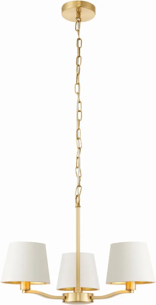 ENDON 67735 HARVEY Modern Csillár Antik Fehér, Arany E14 IP20