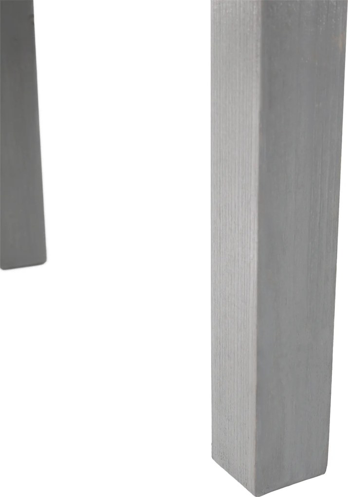 Fából készült kerti pad, szürke, 150 cm, FABLA