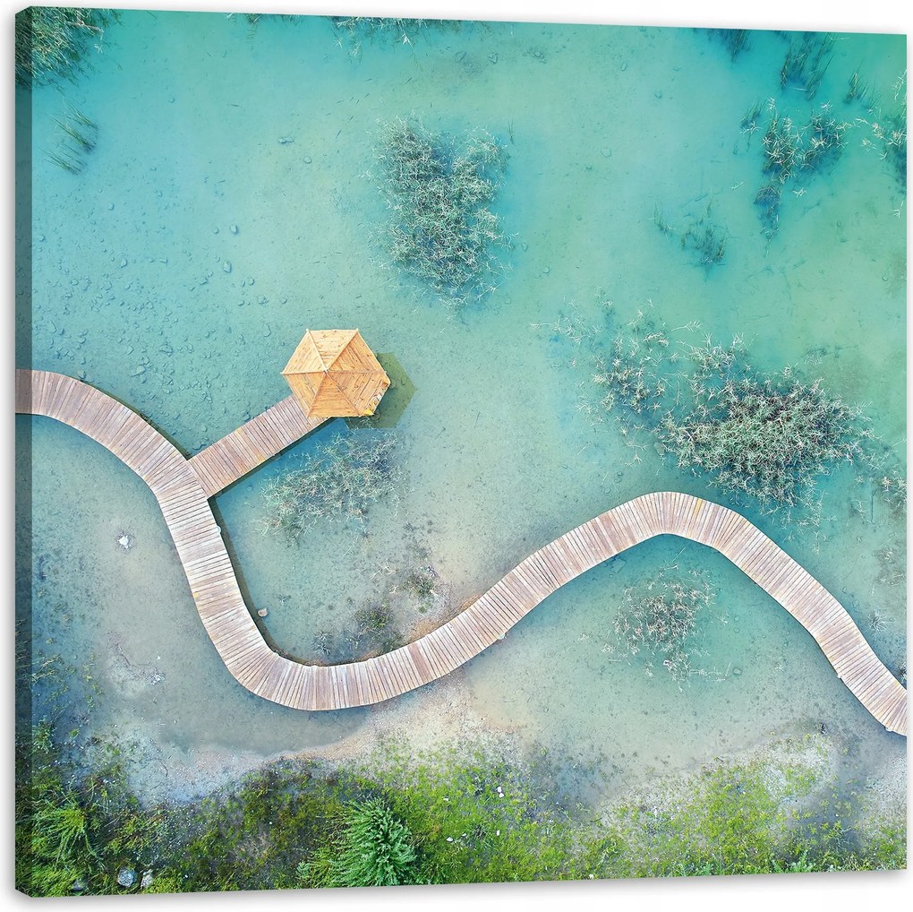 Vászonkép Nyaralás Bali Víz Pihenés Nap 80X80 cm