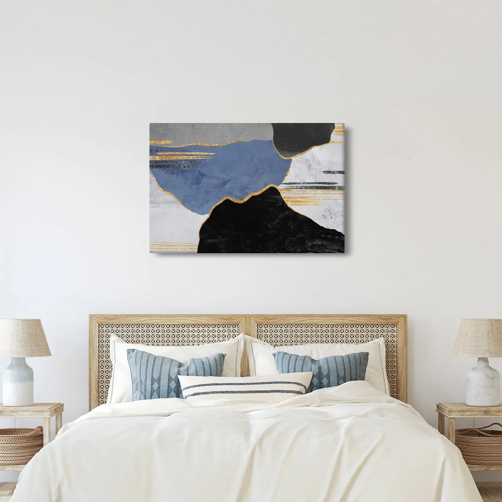 Kép - Texturált formák (90x60 cm)