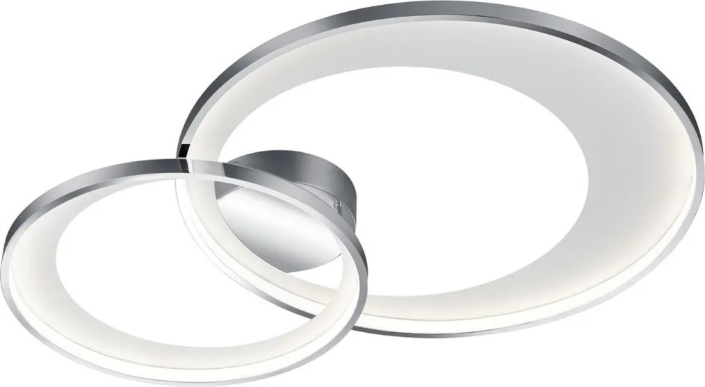 TRIO 673890206 GRANADA Modern LED Mennyezeti Lámpa Ezüst LED IP20