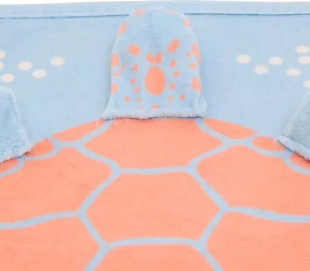 Textil tároló doboz - Teknős