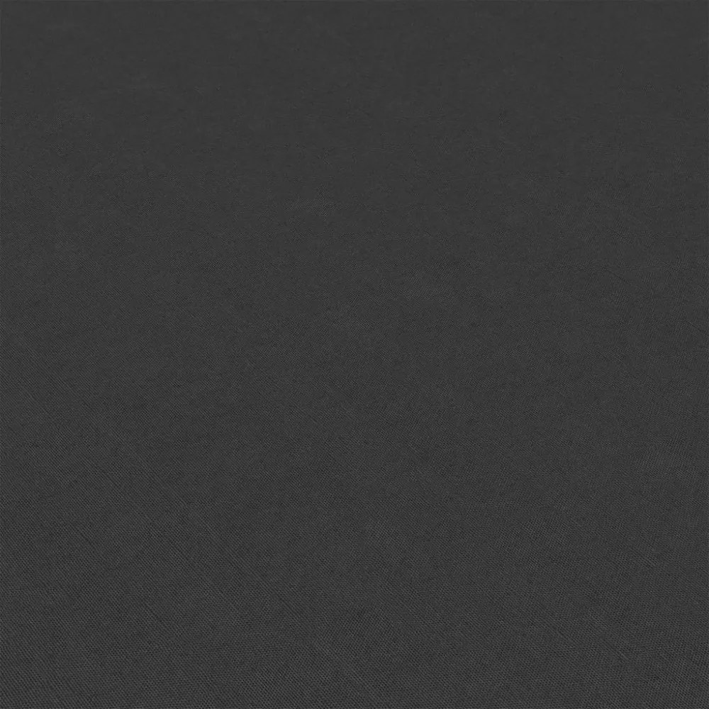 antracitszürke oxford-szövet erkélyparaván 120 x 400 cm