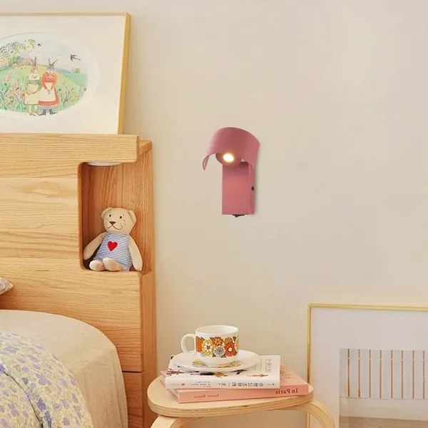 Brilagi - LED Fali lámpa VASTO LED/3W/230V piros Burgundi