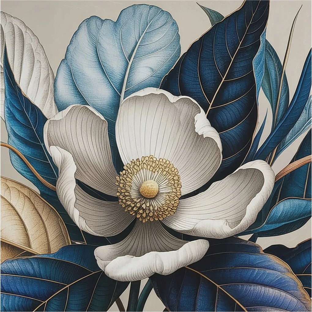 Fotótapéta Flizelin Dekoratív az irodába Elegáns növényvilág 250x250 Ragasztó