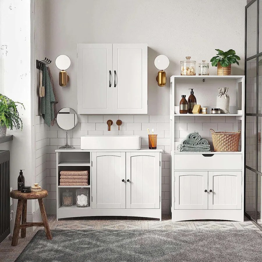 VASAGLE Mosdó Alatti Fürdőszobaszekrény (90 × 30 × 60 cm)