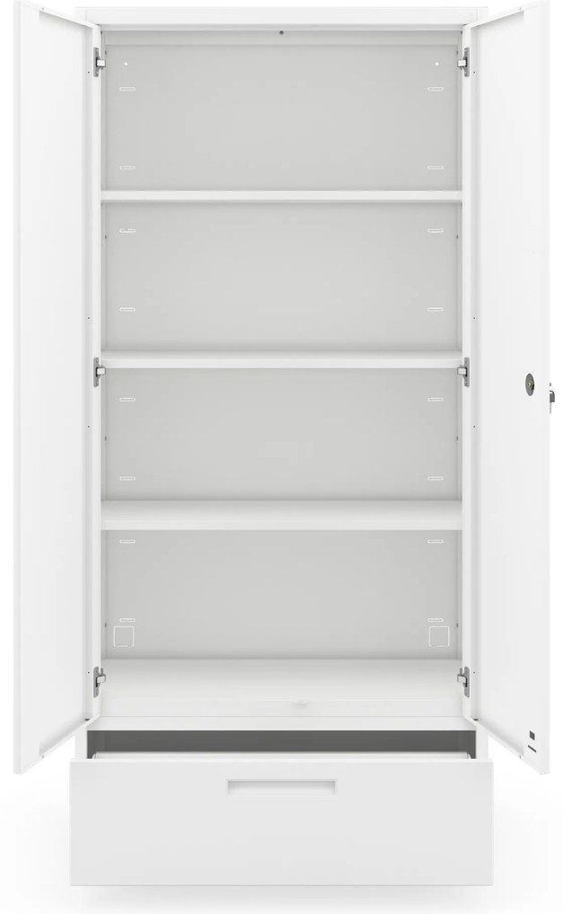 Megan Biały - szuflada pojedyncza 185 cm