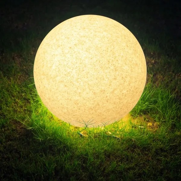 Kültéri lámpa ARGENTO 1xE27/15W/230V átm. 40 cm IP65 szürke