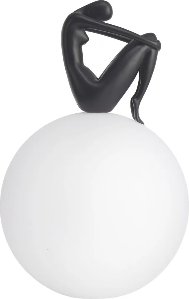 Step Into Design WOMAN ST-6020-B black Asztali lámpa 1x40w/E27 IP20