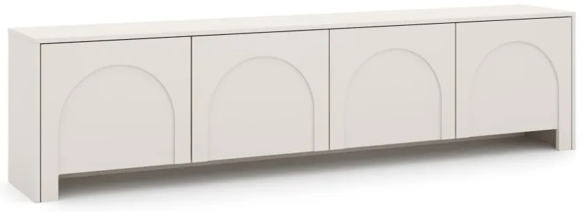 Dulap TV elegant, culoare cașmir. ARCO RTV 4D.