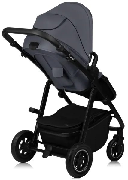 Lionelo - Kombinált babakocsi 2 az 1-ben AMBER PLUS Szürke Grafit