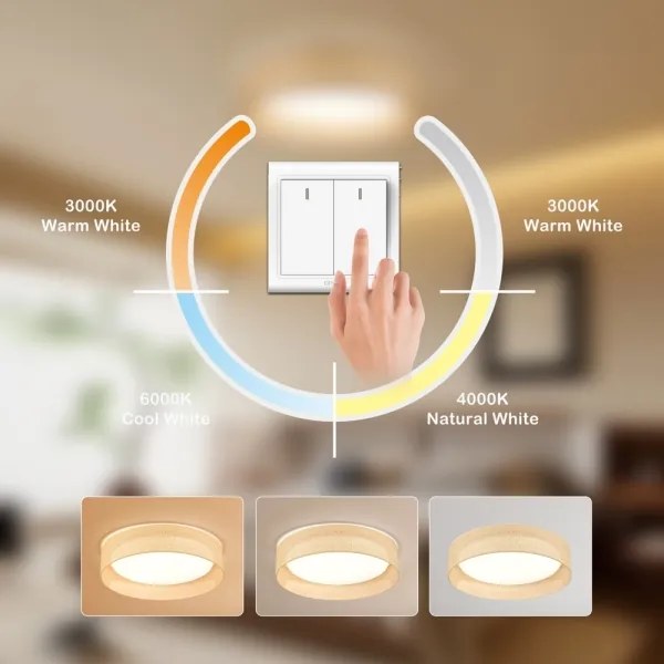 Immax NEO 07289L - LED+CCT fényerőszabályozható mennyezeti lámpatest LONA 36W/230V átm. 45,5 cm + távirányító