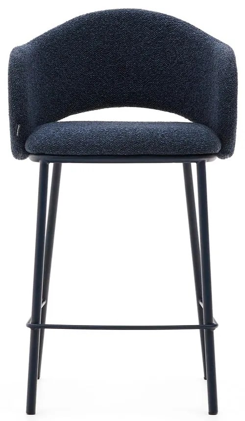 Sötétkék bárszék (ülésmagasság 65 cm) Maina – Kave Home