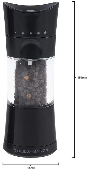 Cole&Mason - Só- és borsdaráló készlet HARROGATE 2 db 15,4 cm