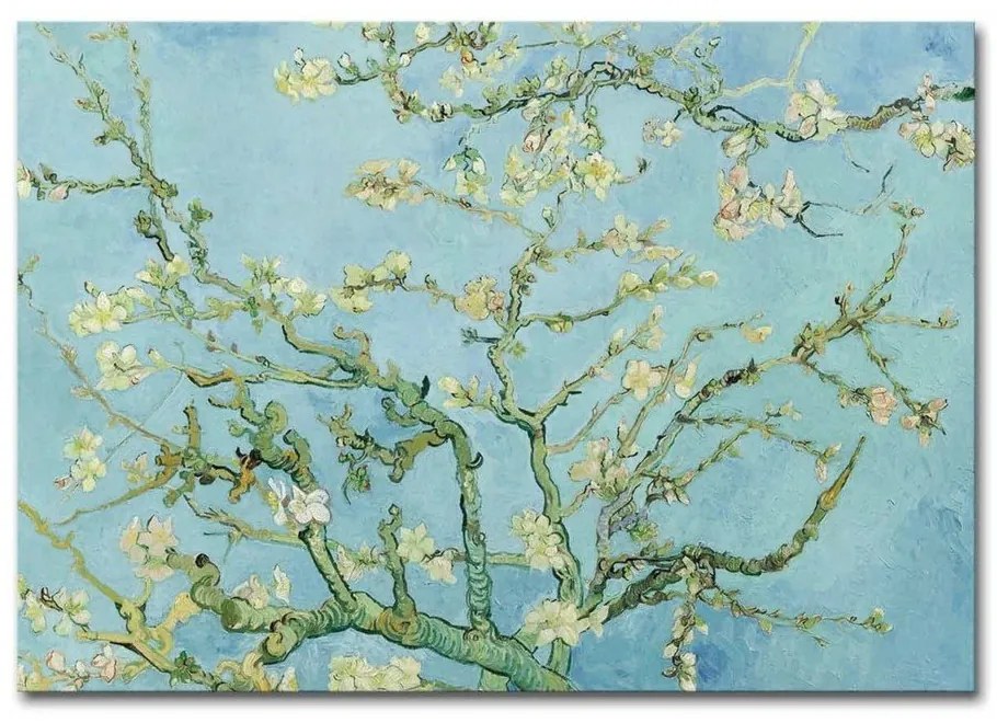 Fali vászon kép Vincent Van Gogh Almond Blossom másolat, 100 x 70 cm