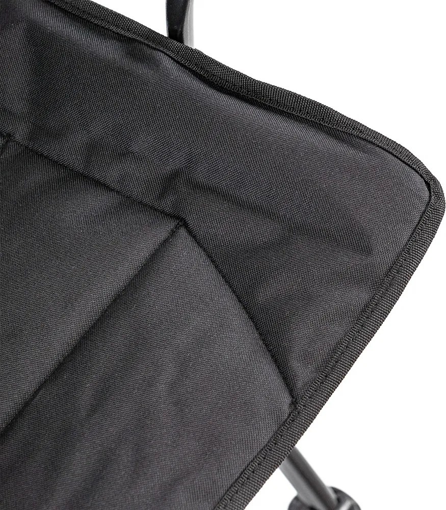 Leziter XL karfás horgász szék pohártartóval fekete