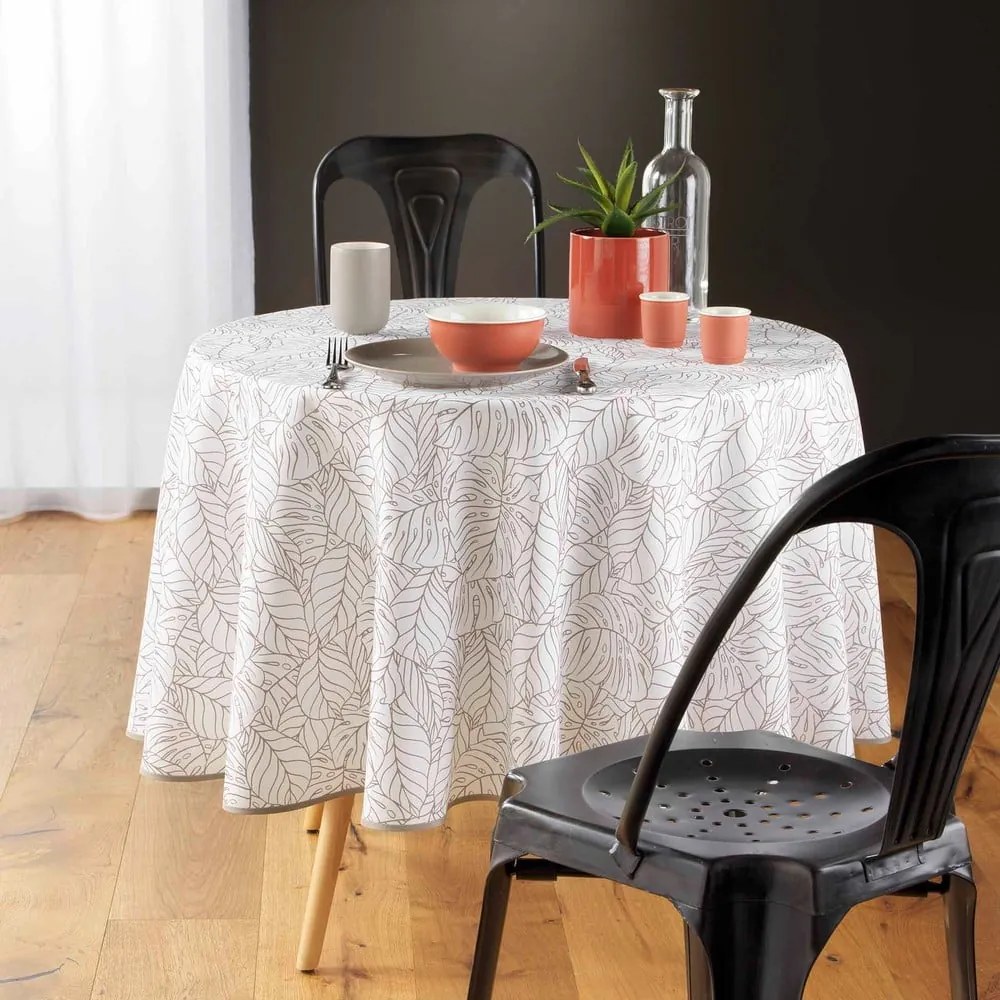 Asztalterítő ø 180 cm Solea – douceur d'intérieur