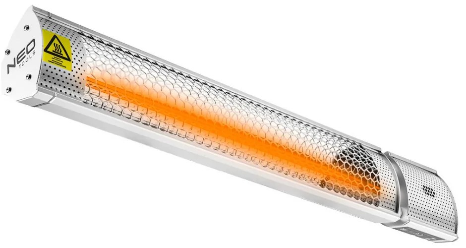 Infra Hősugárzó 2Kw Ip65 Kült-Belt. 18M2 Neo Tools