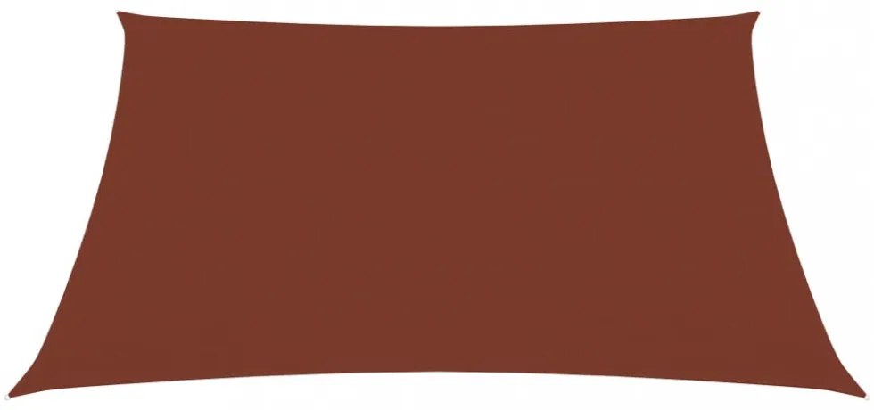 vidaXL terrakotta téglalap alakú oxford-szövet napvitorla 2,5 x 4 m