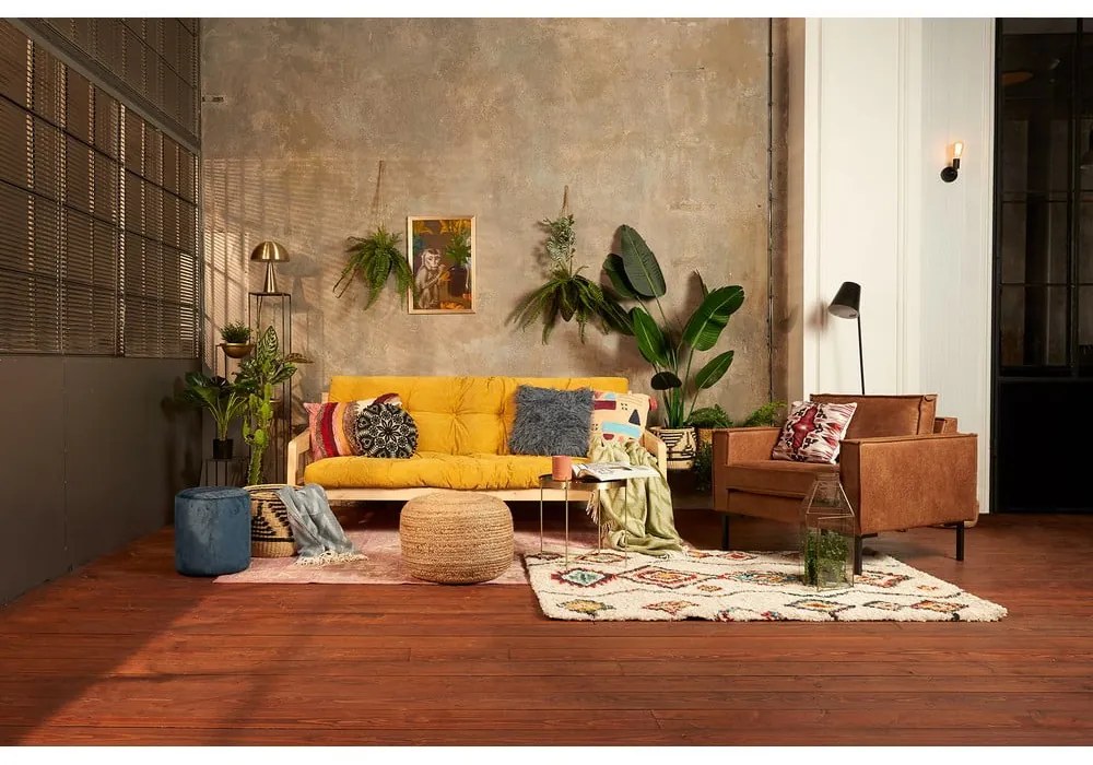 Geometric krémszínű szőnyeg, 200 x 290 cm - Mint Rugs