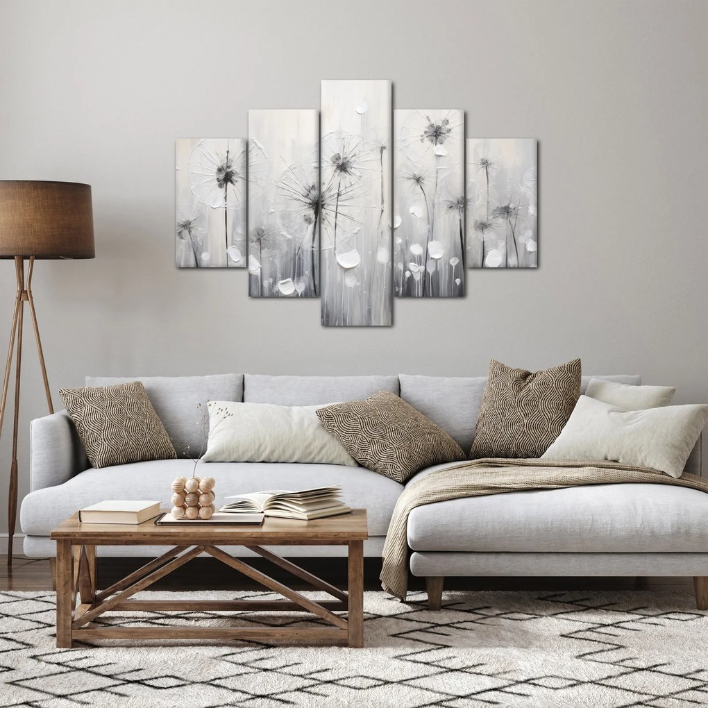 Kép - Pitypang, festés (150x105 cm)