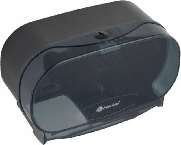 Merida One Tartó Két Tekercs Wc Papírhoz, Hüvely Nélkül, Fekete