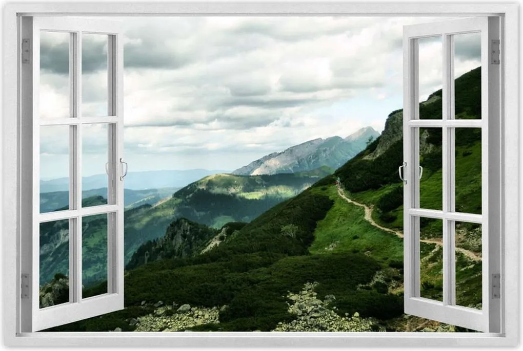 Poszterek 60x40 Tátra Lengyel hegyek Kilátás