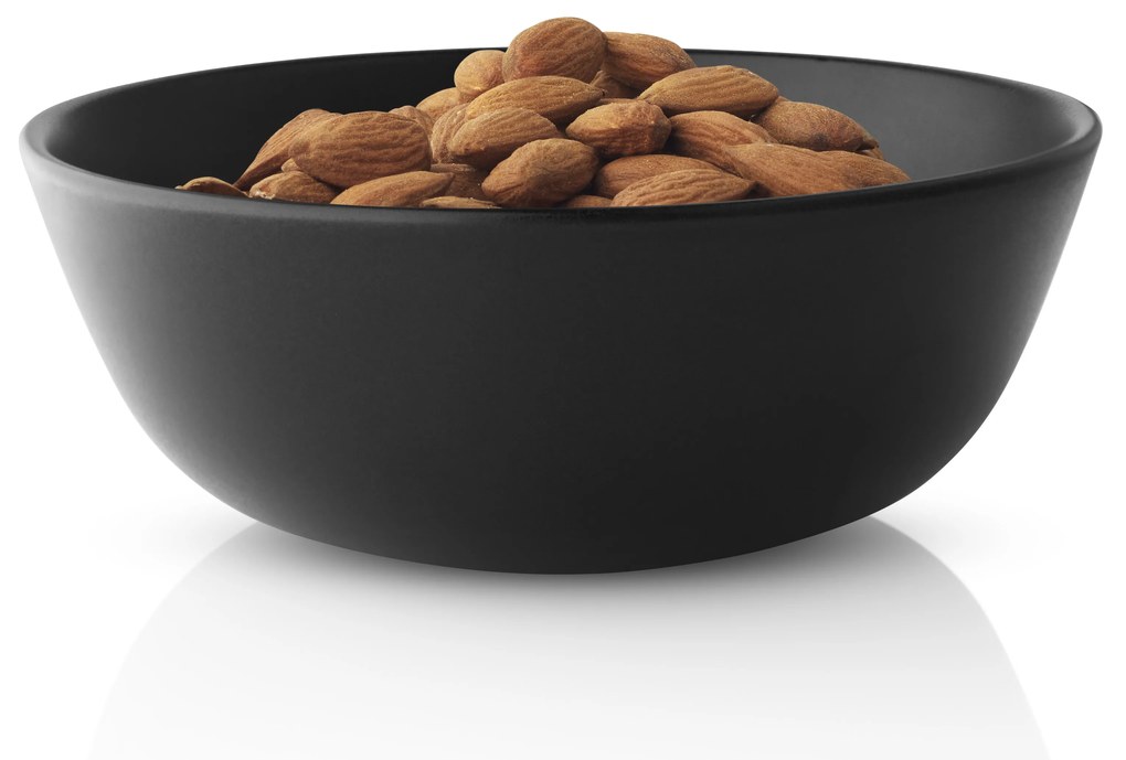 Nordic Kitchen tálka, 0,5l, Ø16cm, 4 db-os készlet, fekete - Eva Solo