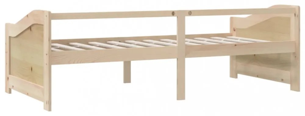 3 személyes tömör fenyőfa kanapéágy 90 x 200 cm