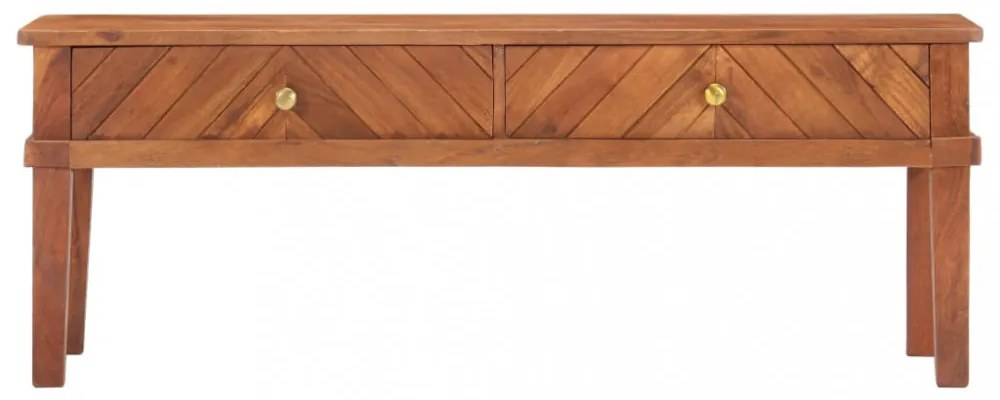 tömör akácfa TV-szekrény 110 x 40 x 41 cm