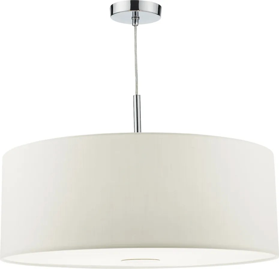 DAR LIGHTING RON172 RONDA Ernyős Függesztett Lámpa Fehér E27 IP20