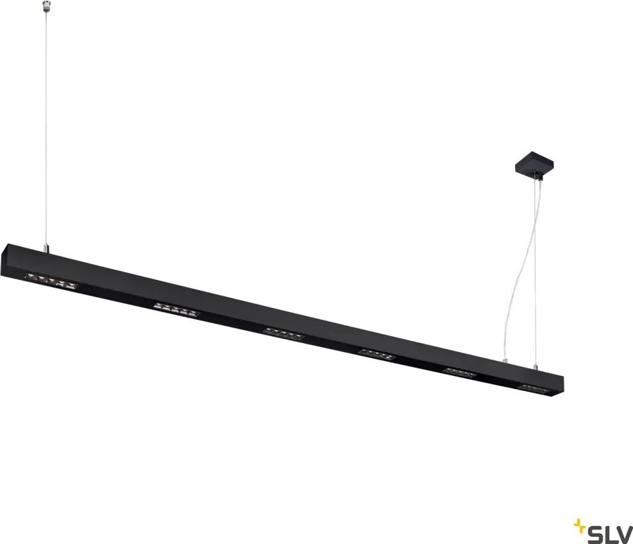 SLV 1000930 Q-LINE Modern Led Függesztett Lámpa Fekete LED IP20