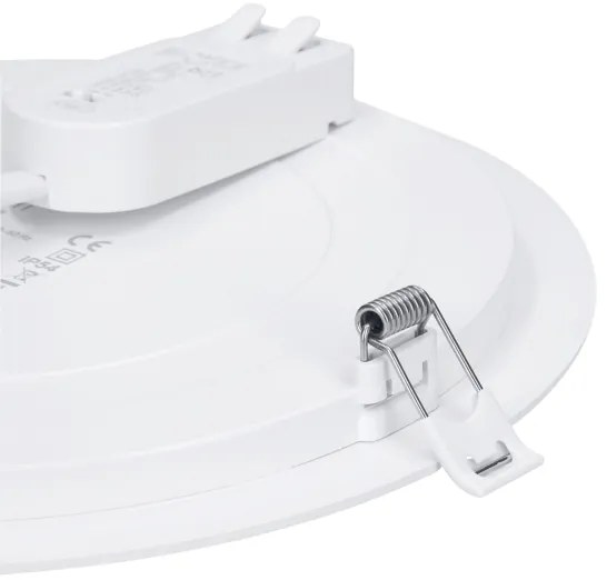 Solight WD244-S - LED panel 2 az 1-ben 24W/230V 3000/4000/6000K átm. 30 cm IP54 ezüstszínű