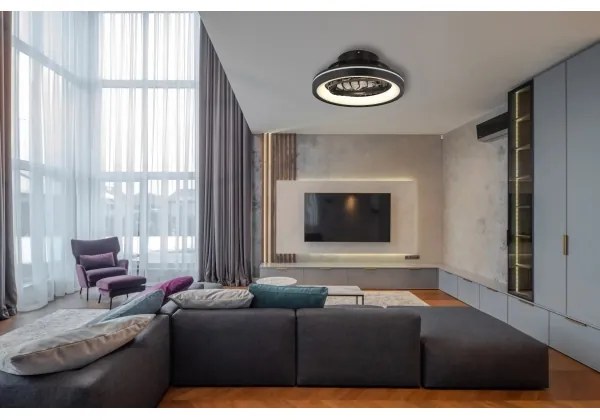 Globo 03665 - LED RGB Dimmelhető mennyezeti ventilátor DEANNE LED/40W/230V + távirányító