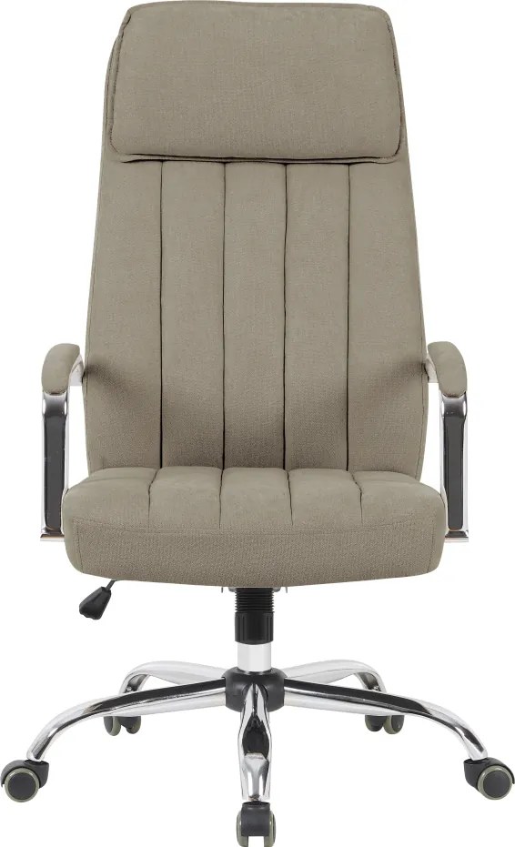 Irodai szék, bézs/króm, JODY