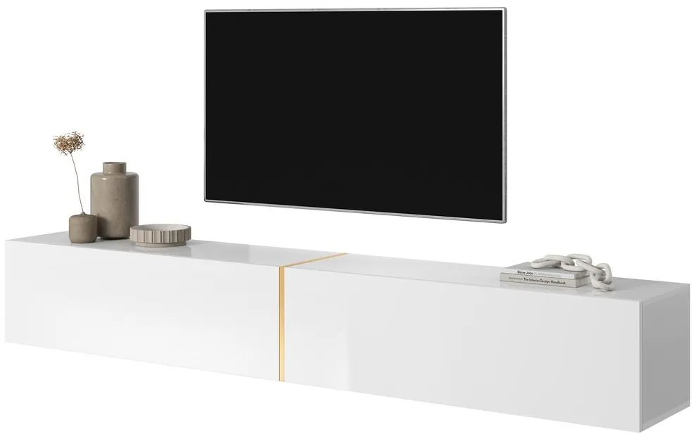 Tv szekrény/asztal Bakira 200  (fehér). 1098787