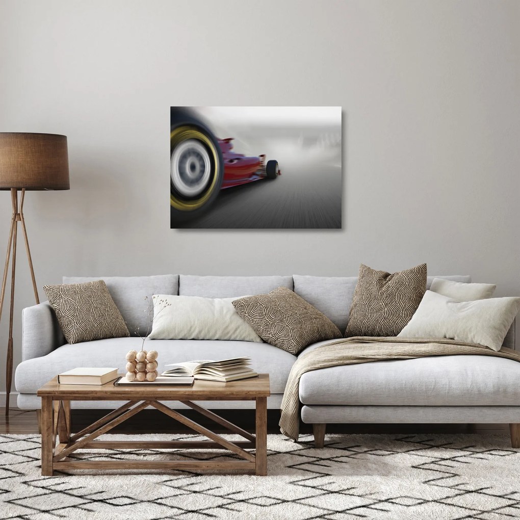 Üveg kép - Formula (70x50 cm)