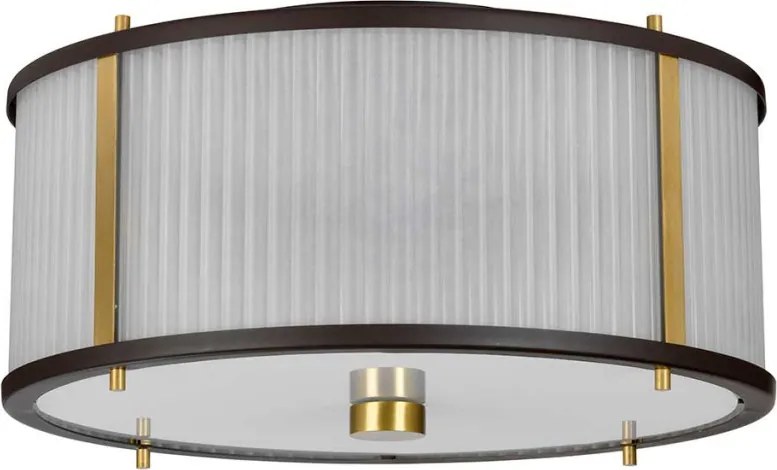 ELSTEAD DL-CORONA-3P-BAB CORONA Ernyős Függesztett Lámpa Antik Bronz, Idős Réz E27 IP20