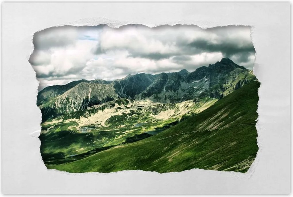 Poszterek 120x80 Tátra Lengyel hegyek Kilátás