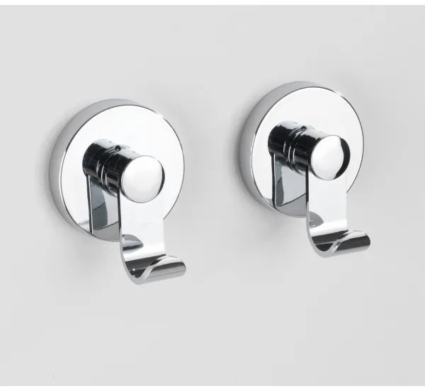 WENKO 24466100 - VACUUM-LOC kampó 6x7 cm, fényes króm