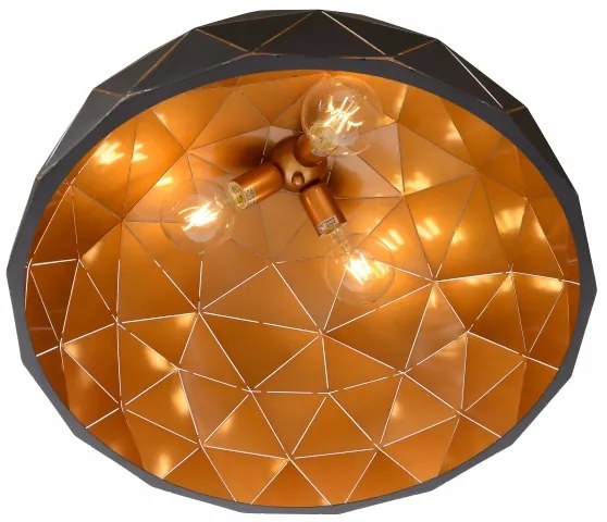 Lucide 21409/60/30 - Függeszték OTONA 3xE27/60W/230V fekete