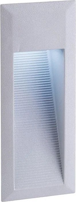 NOVOLUX 541A-L0103B-03 BELVEDERE Kültéri Falba Építhető Lámpa Szürke LED IP54