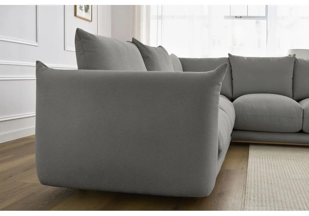 Szürke sarokkanapé Ernest – Bobochic Paris