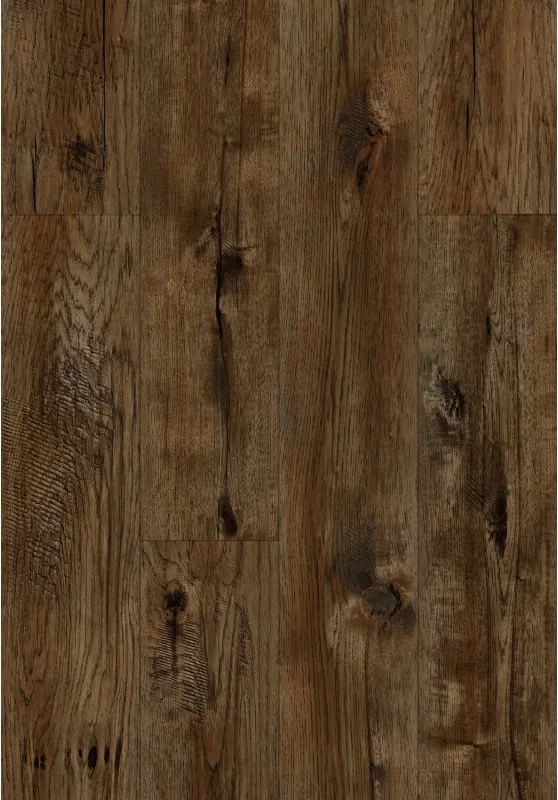 Mexen Mount Vernon 1240 x 182 mm-es SPC 6,5 mm-es vinilpanelek, IXPE 1,5 mm alátét, 4 V-fuga, Dió - F1029-1240-182-505-4V1-02