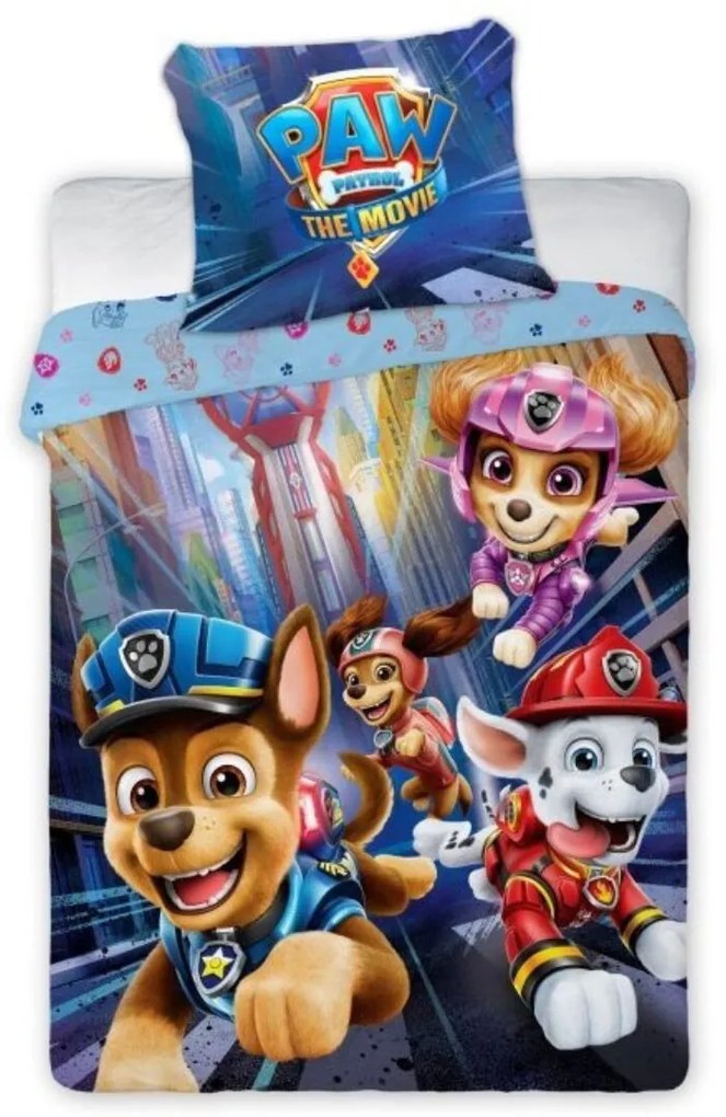 Disney Paw Patrol ágyneműhuzat 135x100cm+40x60cm Faro