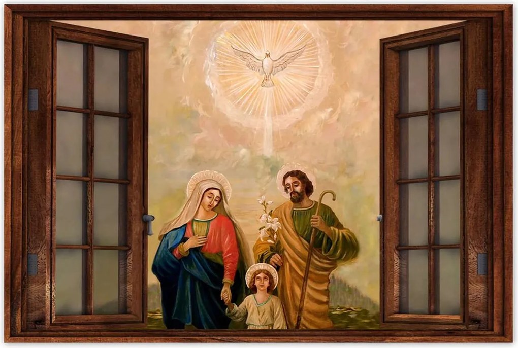 Poszterek 90x60 Szent Család József Mária