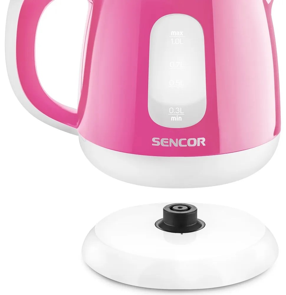 Sencor SWK 1018RS elektromos vízforraló, rózsaszín
