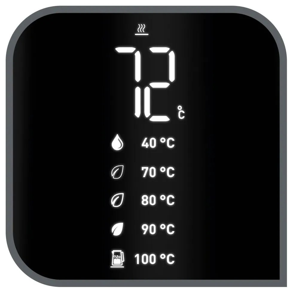 Fekete vízforraló 1,7 l KO851830 – Tefal