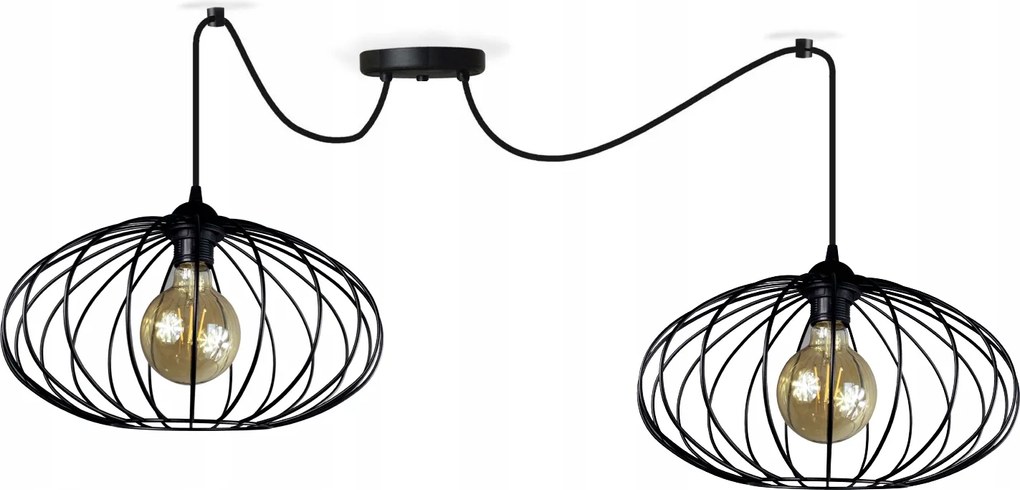 Mennyezeti Lámpa Lógó Csillár Cora Loft Mennyezeti Lámpa Nappali Fekete