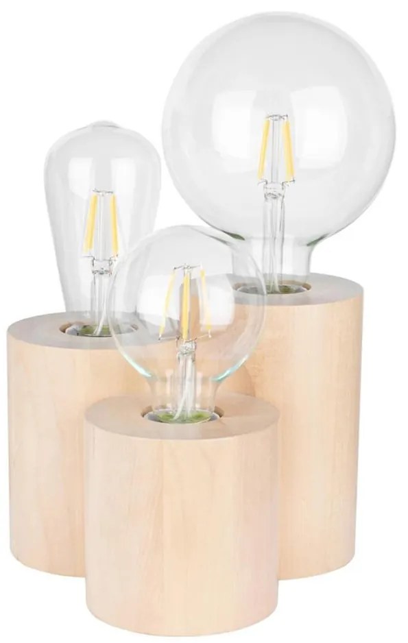 Spot-Light 2266360 - Vincent asztali lámpa 3xE27/15W/230V